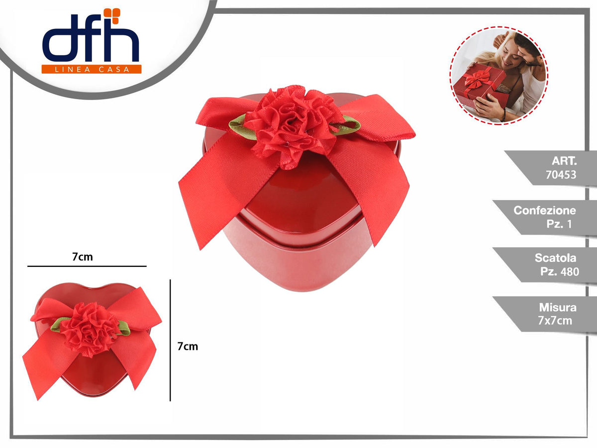 SCATOLA PER SAN VALENTINO 7 cm