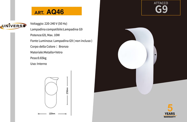 Applique Da Muro Universo – AQ46