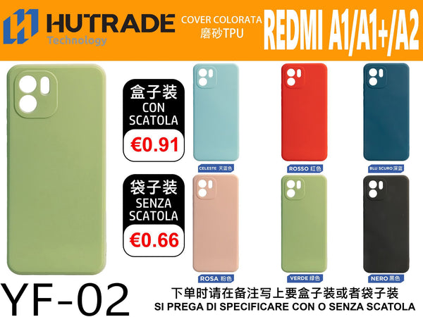 COVER COLORATO REDMI A1 4G/A1PLUS/A2 – YF02 006733