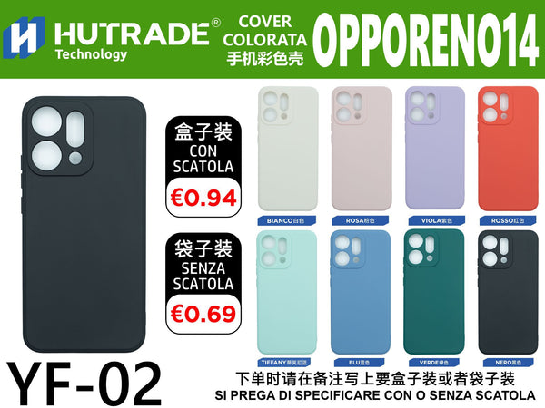 COVER COLORATA TPU OPPO RENO 14 – YF02 006971