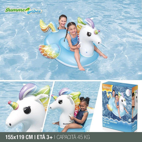 41114 Cavalcabile Unicorno Fantasy 1,55 m x 1,19 m, Et 3, Capacit di peso