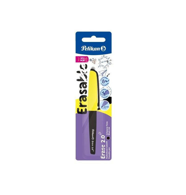 Penna gel cancellabile Pelikan Erase 2.0, inchiostro nero