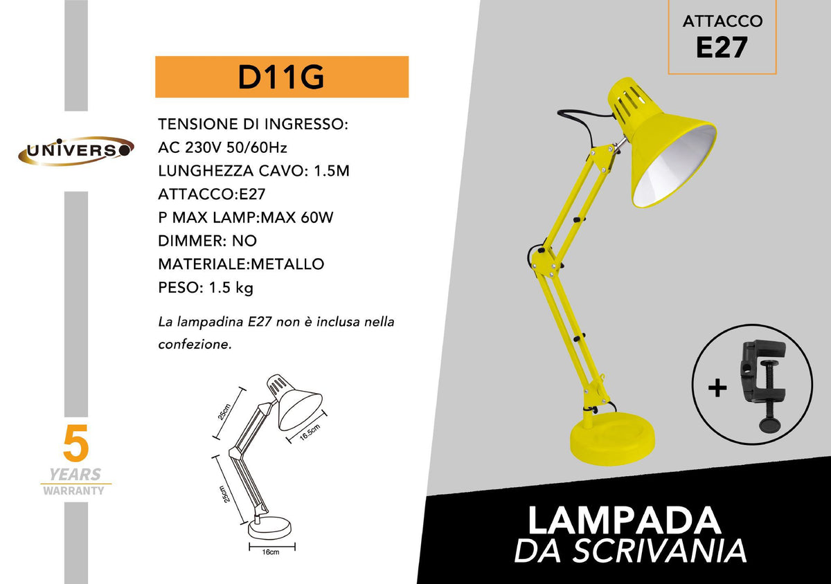 Lampada da tavolo – D11G