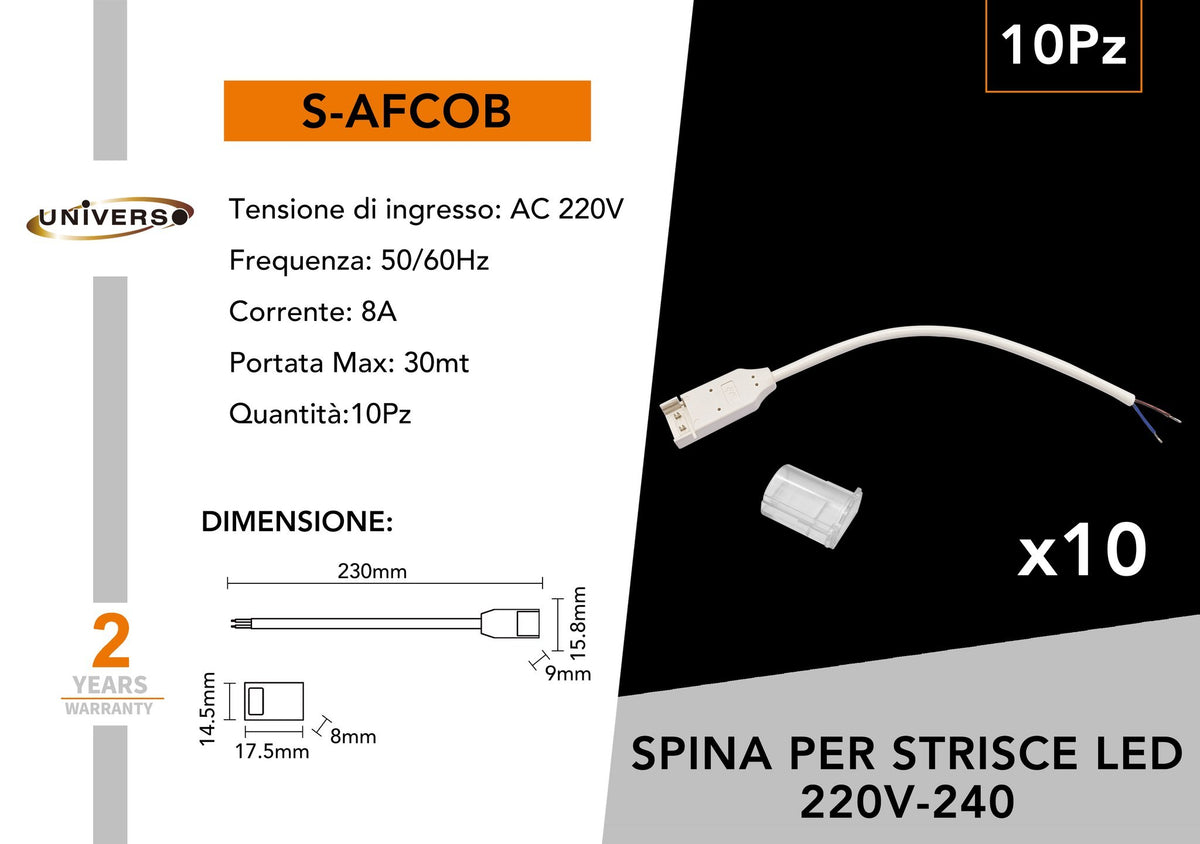 Connettore per strisce LED – S-AFCOB