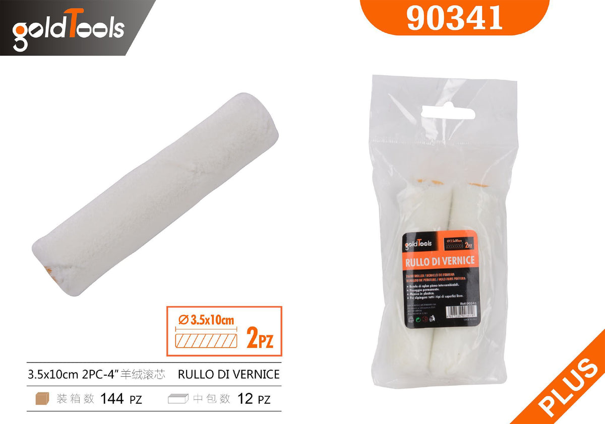 Rulli e ricambi per pittura 1×10CM – art. 90341