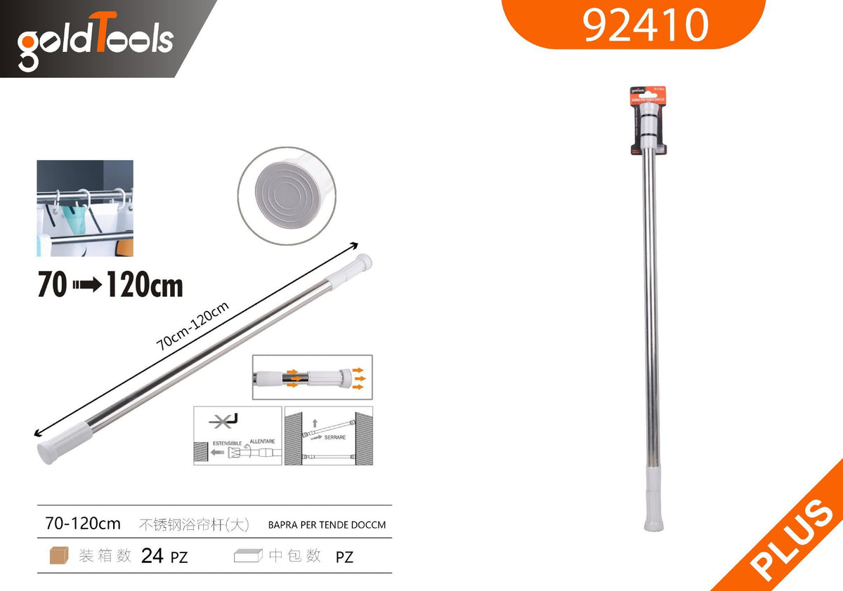 Bastoni per tende doccia 120CM – art. 92410