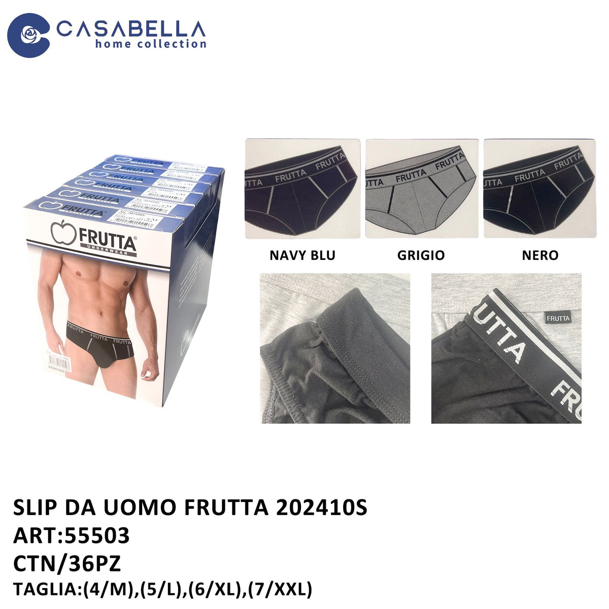 Slip uomo · art. 202410S
