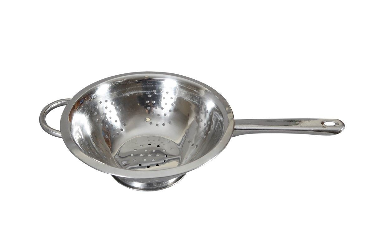 Scolapasta c/manico acciaio