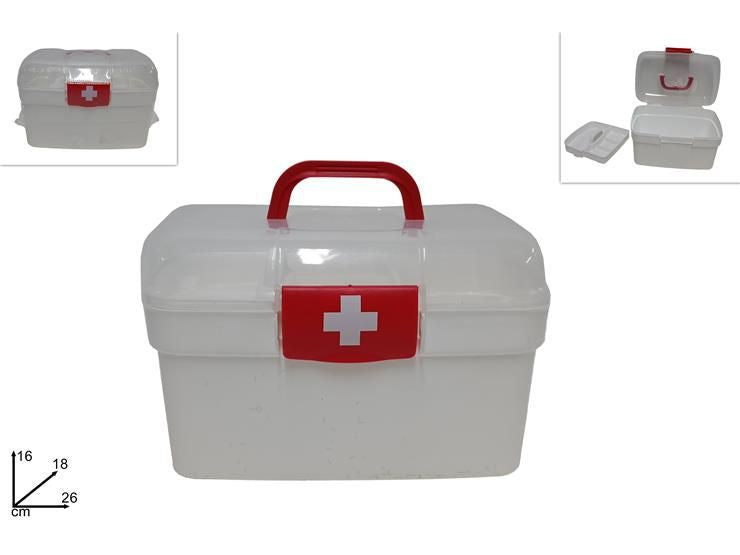 CASSETTA MEDICA 26 cm CON SCOMPARTI 2023259