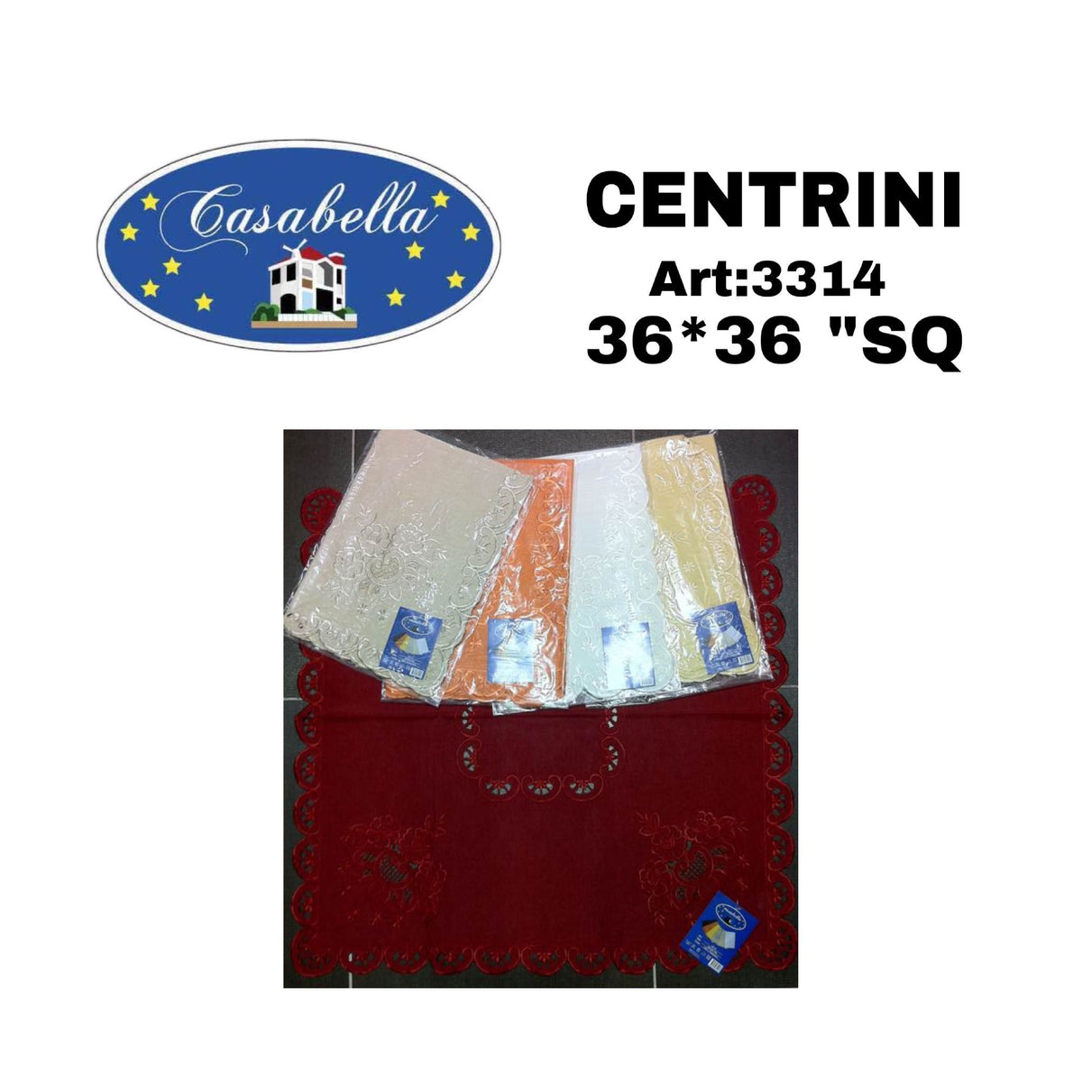 Centrotavola tessile 3314