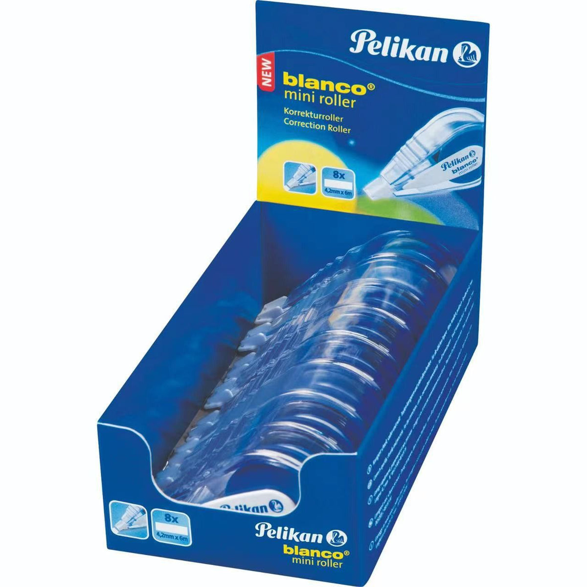 Correttore a nastro mini roller 4,2 mm × 6 m
