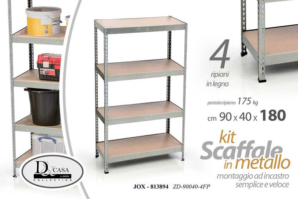 Scaffale a ripiani ZD-90040