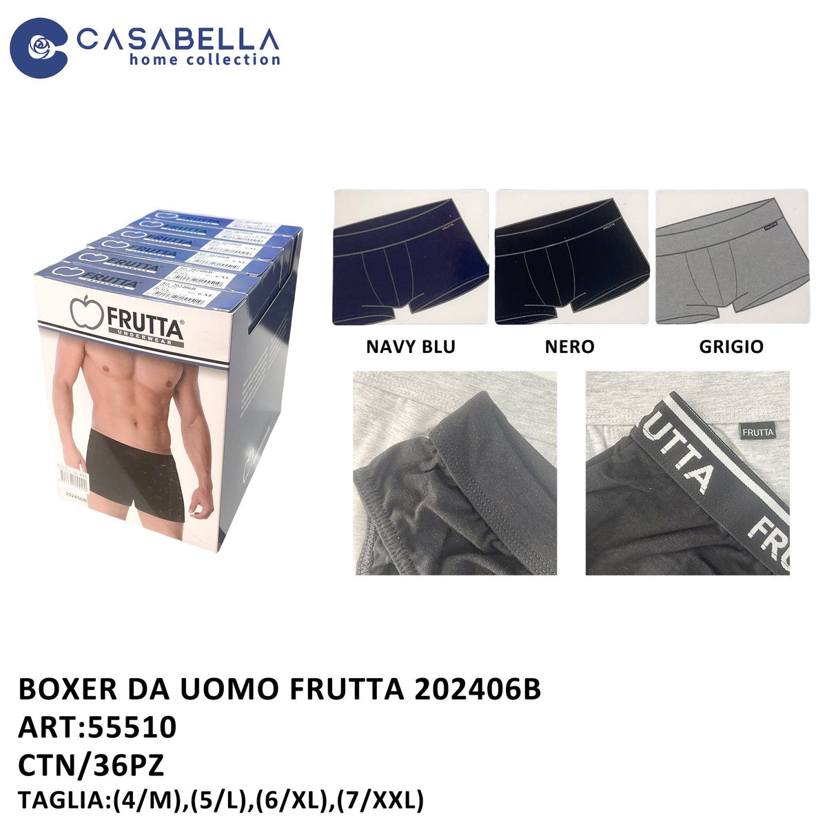 Boxer uomo · art. 202406B