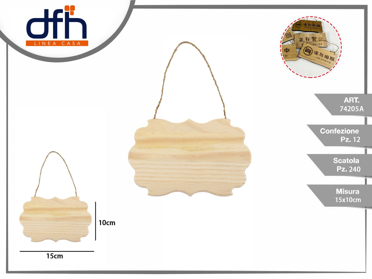 Decorazione di legno