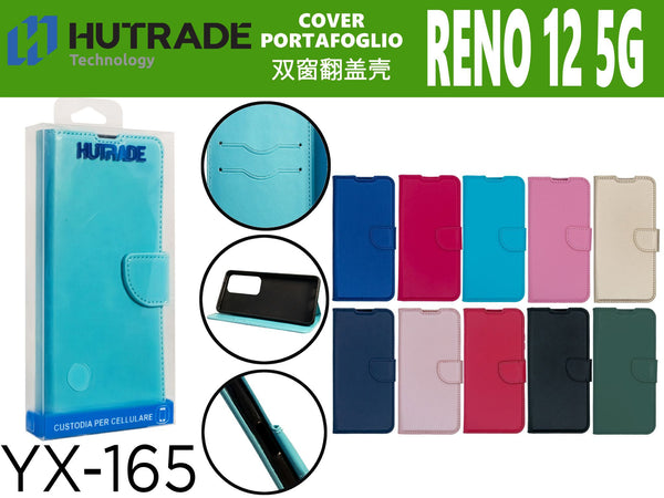 COVER A LIBRO PORTADOCUMENTI CON LACCIO OPPO RENO 12 5G – YX165 005067