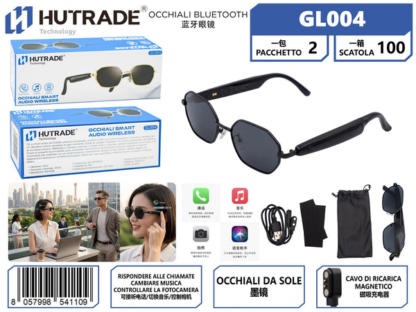 Occhiali da sole Bluetooth GL004
