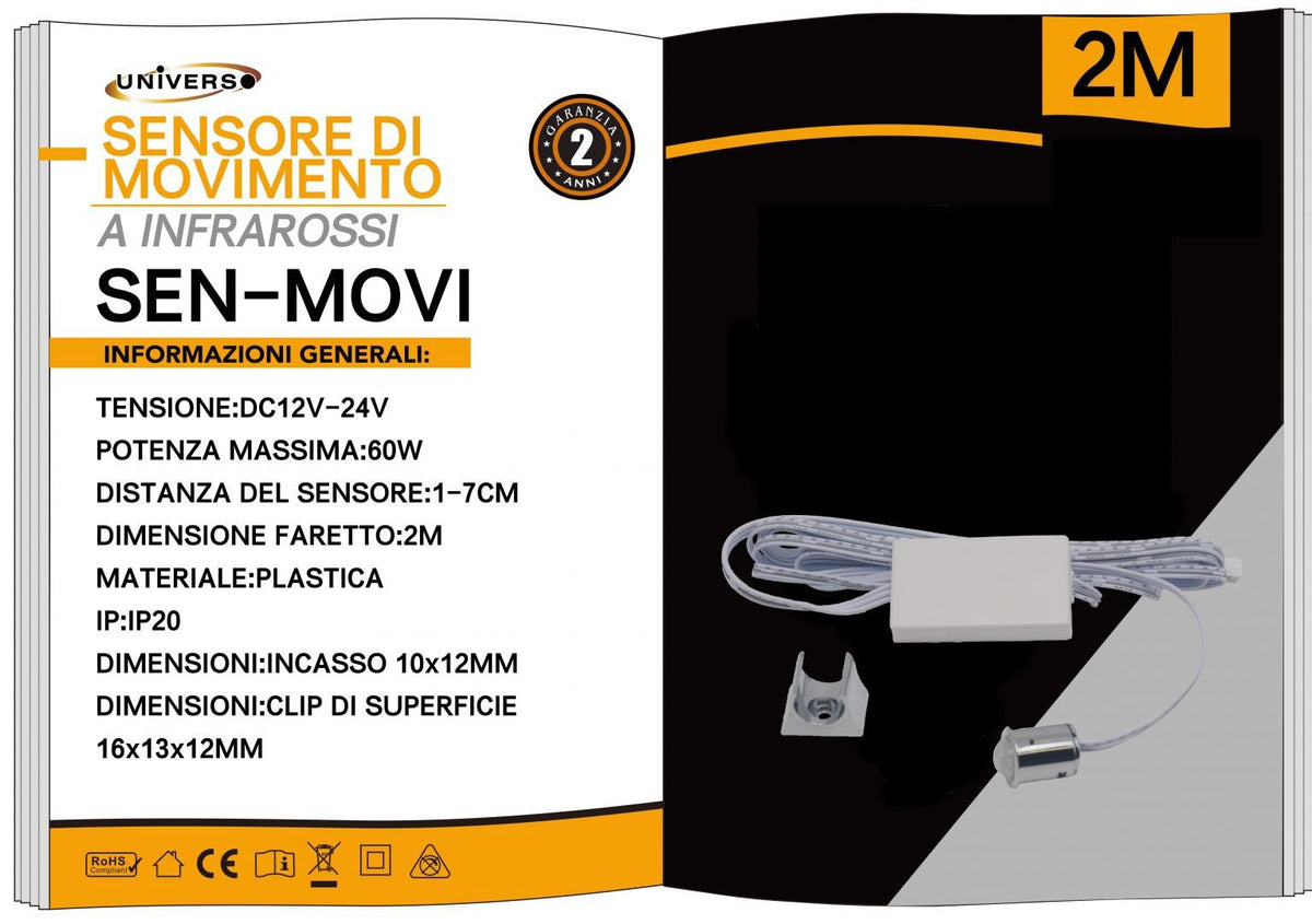 Sensore per impianti di illuminazione – SEN-MOVI