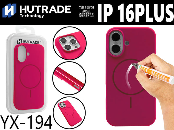 YX-194 COVER COLORATA MAGSAFE IP16 PLUS FUCSIA