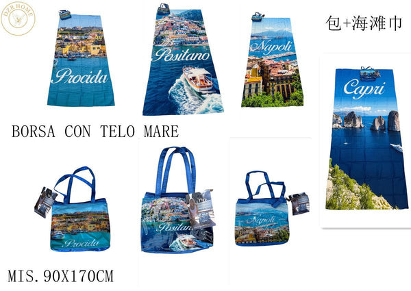 Set borsa e telo mare · BORSA&TELOMARE M.B