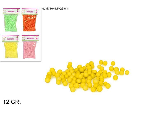 Palline polistirolo 4col xy18-008y/g/p/o