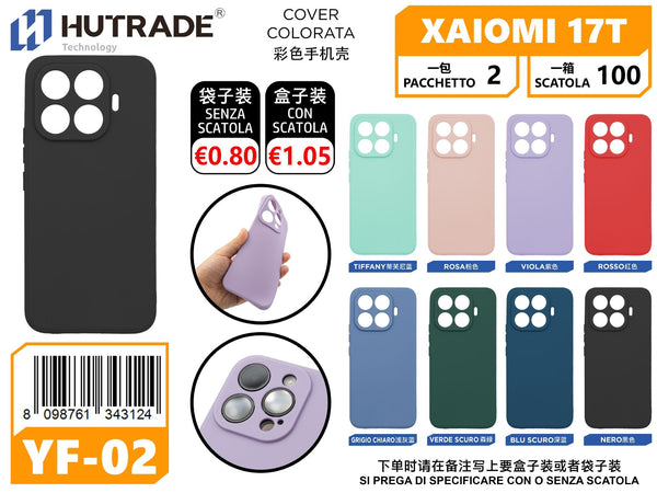 COVER COLORATA TPU XIAOMI 17T – YF02 007017
