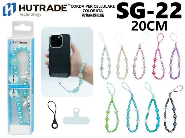 SG-22 CORDA PER CELLULARE COLORATA 20CM