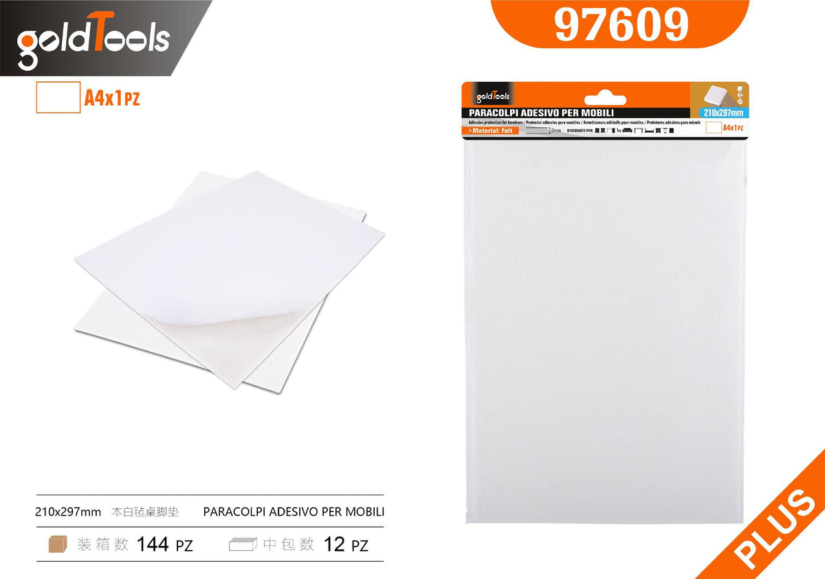 Feltrini e gommini 297×210mm – art. 97609