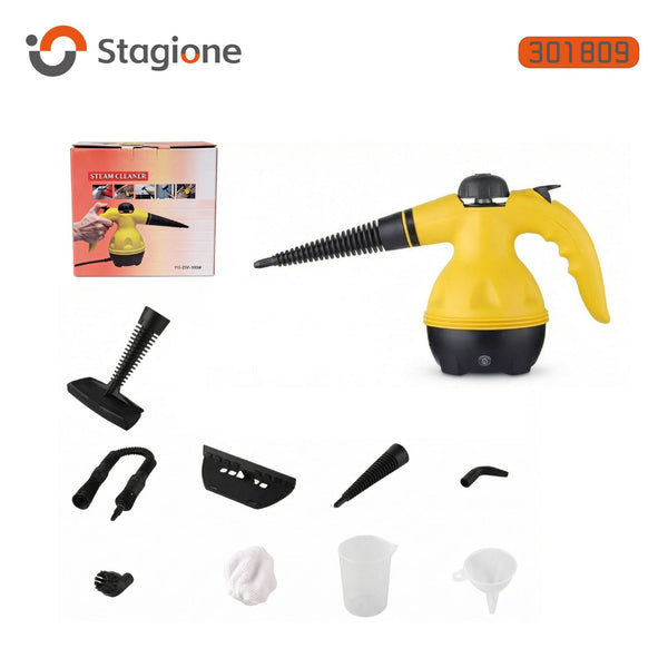 Pulitore a vapore portatile con accessori