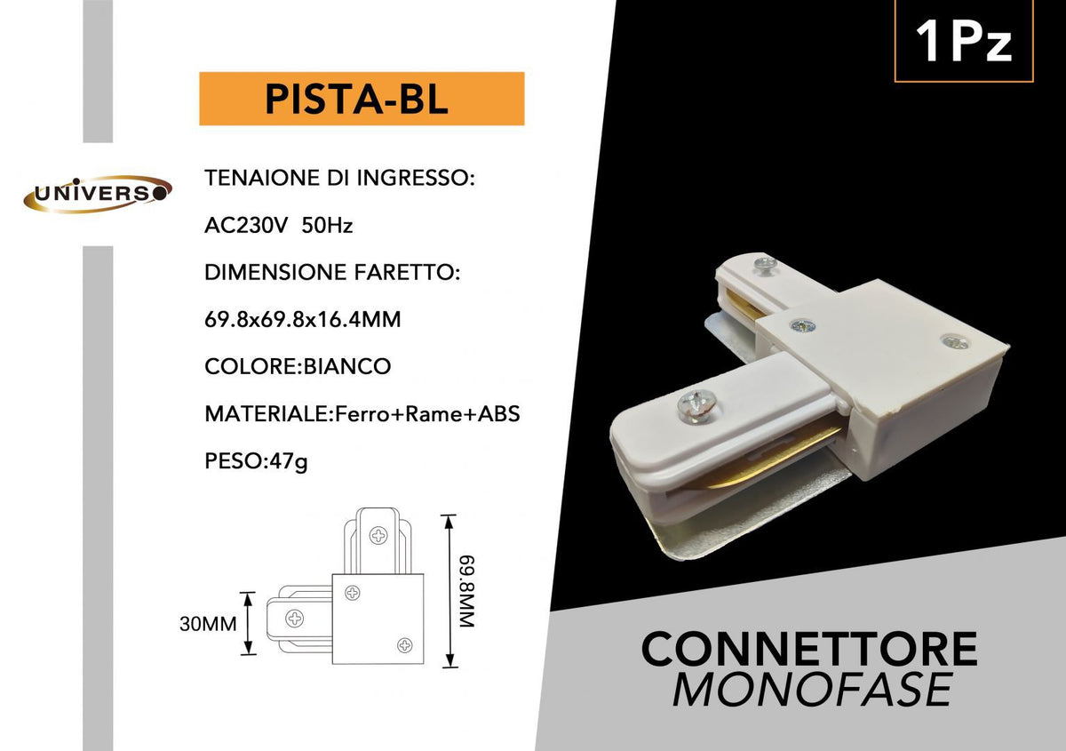 Connettore binario Universo – PISTA-L