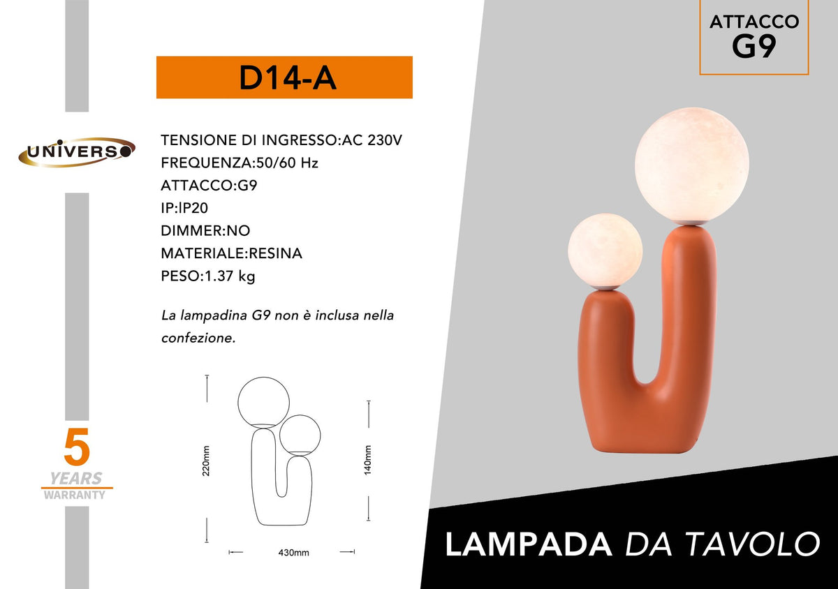 Lampada Da Scrivania Universo – D14-A