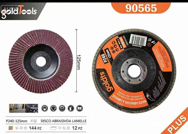 Dischi abrasivi lamellari goldts