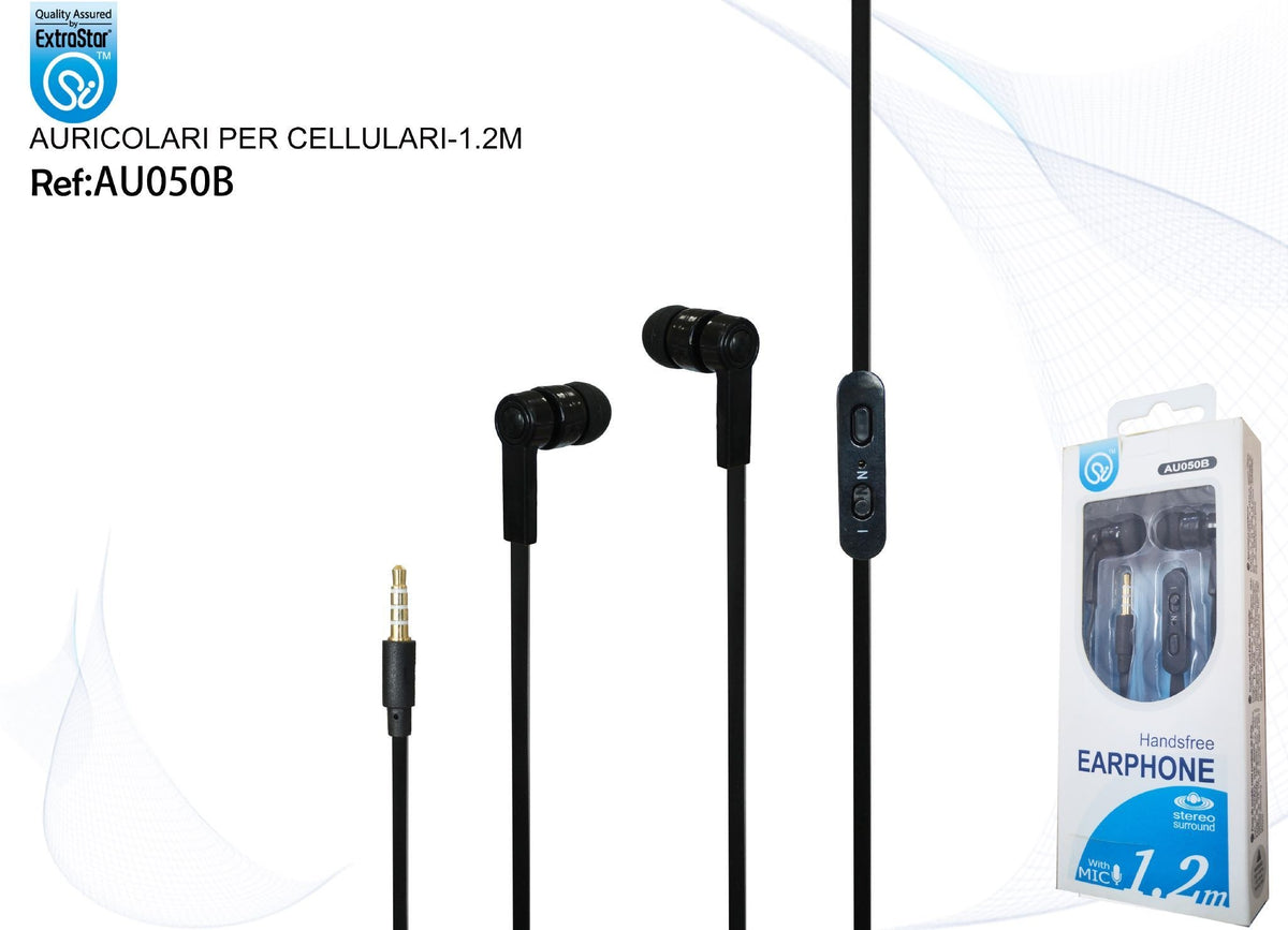 Auricolari con jack 3,5 mm AU050