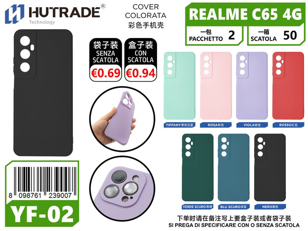 COVER COLORATA TPU REALME C65 4G – YF02 006849