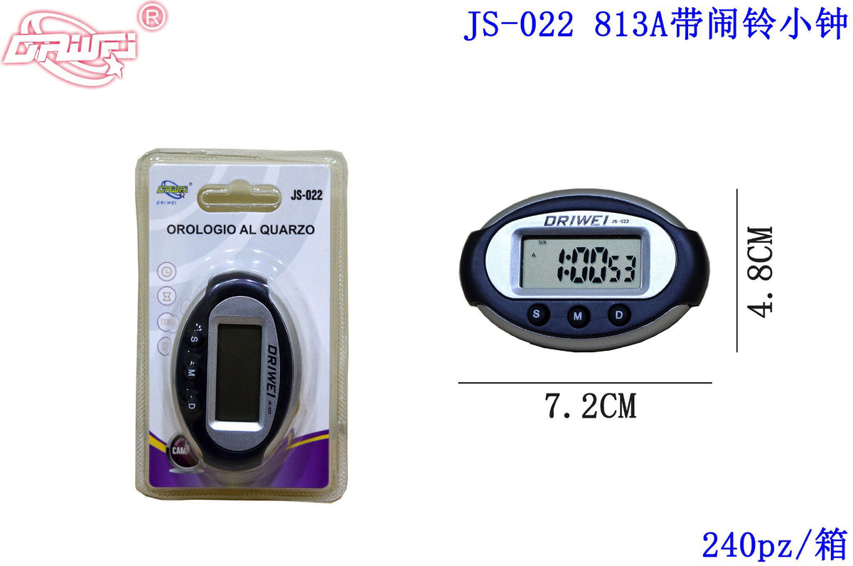 Orologio con sveglia JS-022 813A