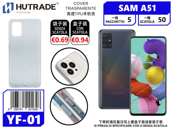 COVER TRASPARENTE A51 – YF01 011590