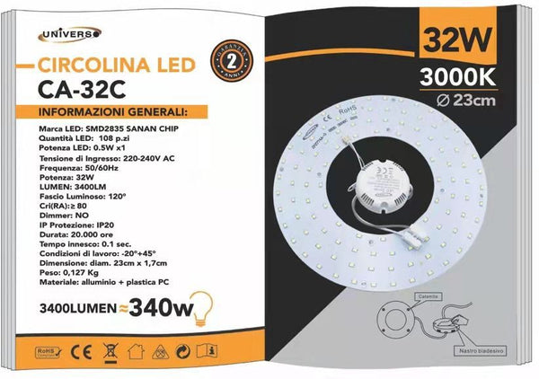 Disco LED Universo – CA-32C
