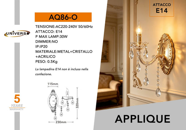 Applique da interno – AQ86-O