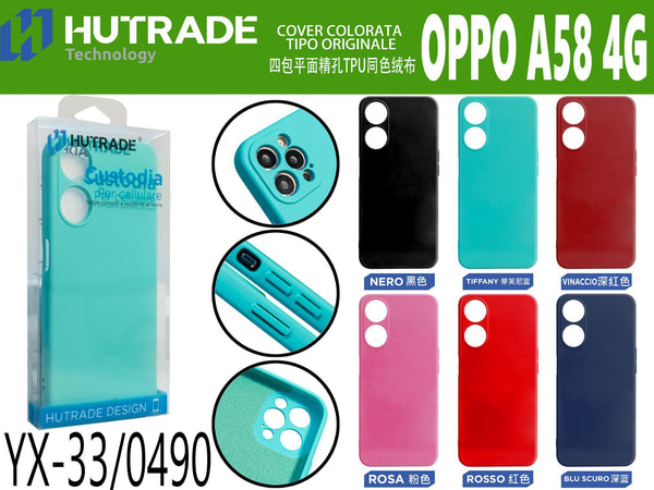 COVER COLORATA OPPO A58 4G – YX33 000793