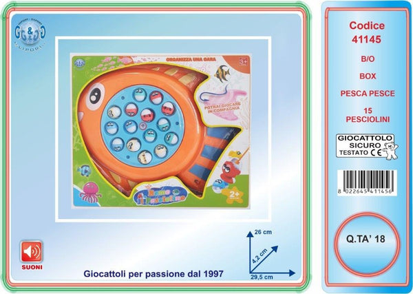 Gioco pesca, 15 pesciolini LIP41145