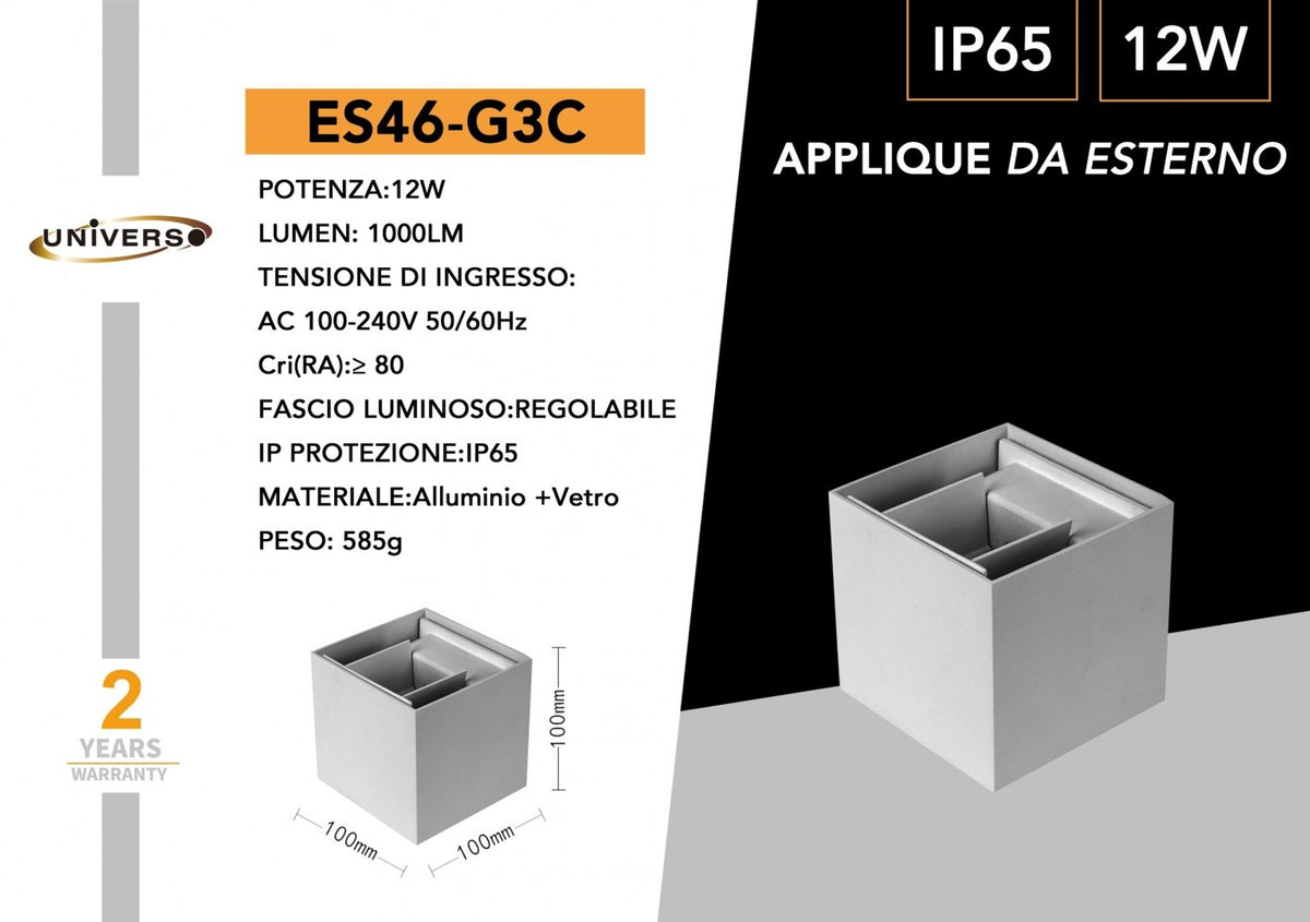 Applique da esterno – ES46-G3C