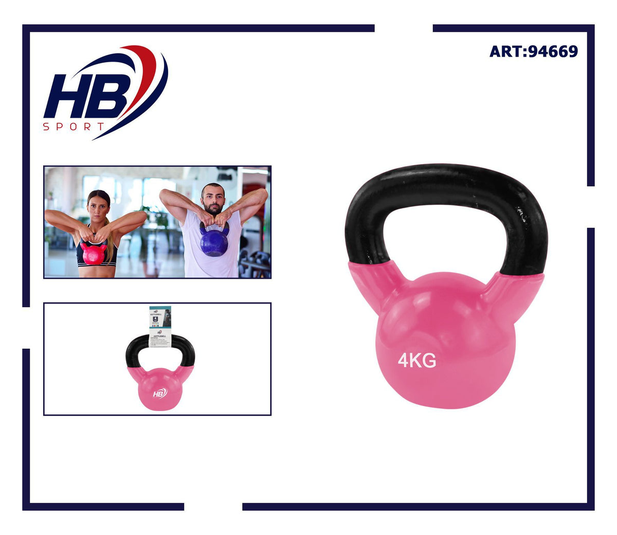KETTLEBELL 4 kg