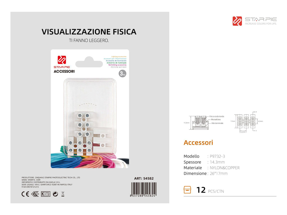 Morsetti elettrici – art. 54582