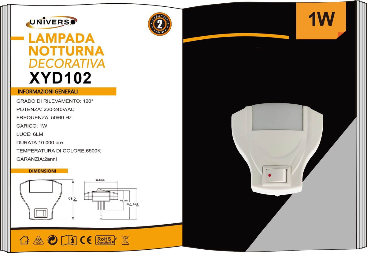 Luce notturna – XYD102