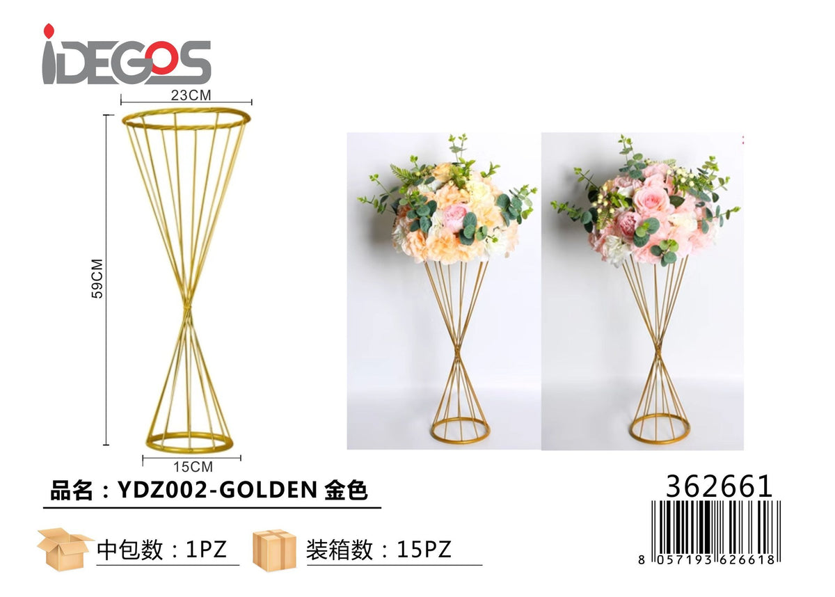 Supporto in ferro, modello YDZ002-GOLDEN