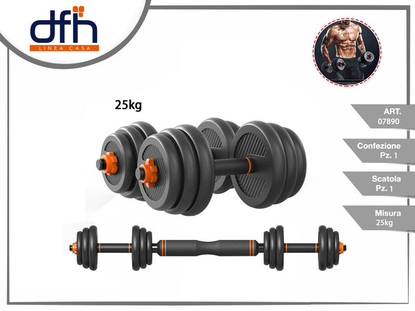 FED Adjustable Plastic Cement Dumbbell