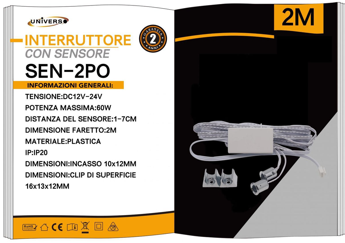 Sensore per impianti di illuminazione – SEN-2PO