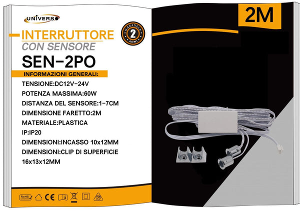 Sensore per impianti di illuminazione – SEN-2PO
