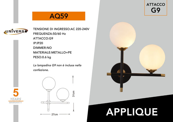 Applique Da Muro Universo – AQ59