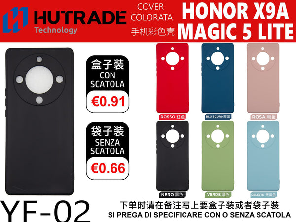 COVER COLORATA HONOR X9A/MAGIC 5 LITE – YF02 006790