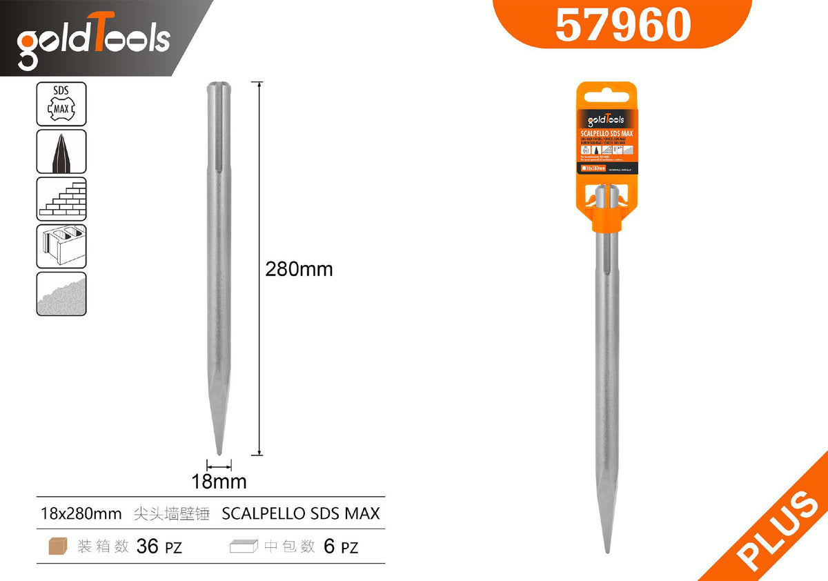 Punte e scalpelli per demolizione – art. 57960